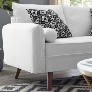 ModwayModway Revive Upholstered Fabric Loveseat EEI-3091 EEI-3091-WHI- BetterPatio.com