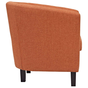 ModwayModway Prospect 2 Piece Upholstered Fabric Loveseat and Armchair Set EEI-3148 EEI-3148-ORA-SET- BetterPatio.com