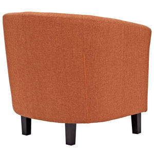 ModwayModway Prospect 2 Piece Upholstered Fabric Armchair Set EEI-3150 EEI-3150-ORA-SET- BetterPatio.com