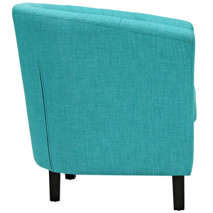 ModwayModway Prospect 2 Piece Upholstered Fabric Armchair Set EEI-3150 EEI-3150-PUR-SET- BetterPatio.com