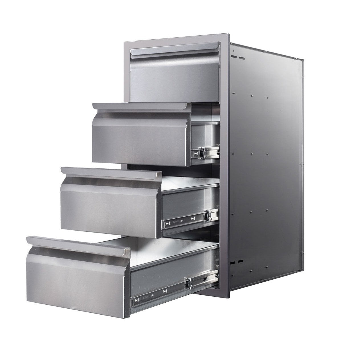 Memphis Wood Fire Grills Four Drawer Stack 15 inch - BetterPatio.com