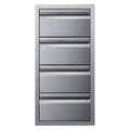 Memphis Wood Fire Grills Four Drawer Stack 15 inch