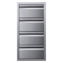 Memphis Wood Fire Grills Four Drawer Stack 15 inch