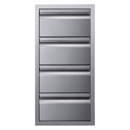 Memphis Wood Fire Grills Four Drawer Stack 15 inch - BetterPatio.com