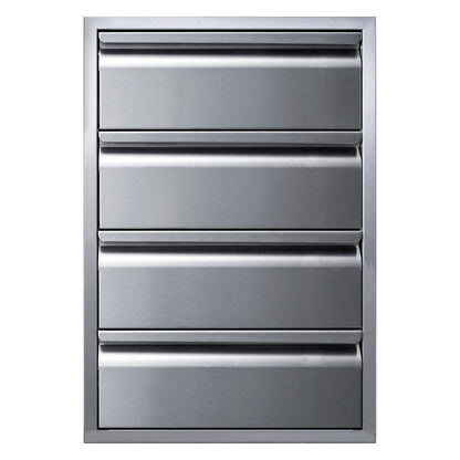 Memphis Wood Fire Grills Four Drawer Stack 21 inch - BetterPatio.com