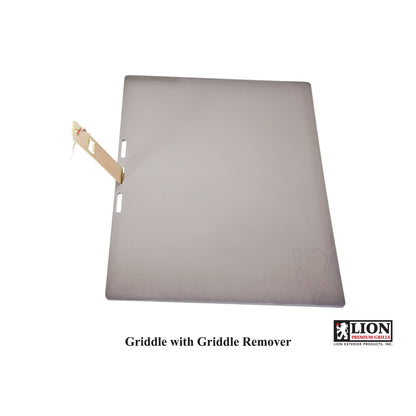 Griddle with Griddle Remover