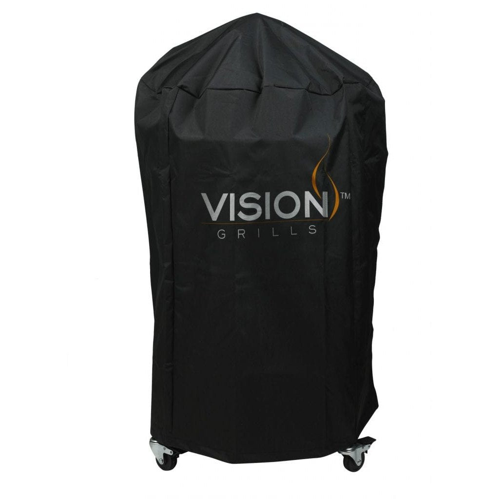 Vision Grills Elite Series XR402 Deluxe Kamado White - AP1-T11 - BetterPatio.com