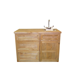 Haggard Rustic Goods Barn Wood Outdoor Bar With Sink