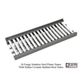 Lion Premium Ceramic Heat Tubes with Vented Flame Tamer Tray