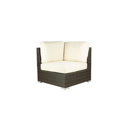 Source Furniture Lucaya Corner Sectional Square, Espresso