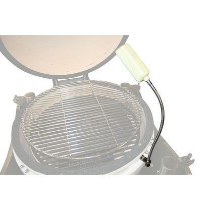 Icon XD702 Maxis Kamado Grill Gunmetal CGXD702G - interior LED light detail