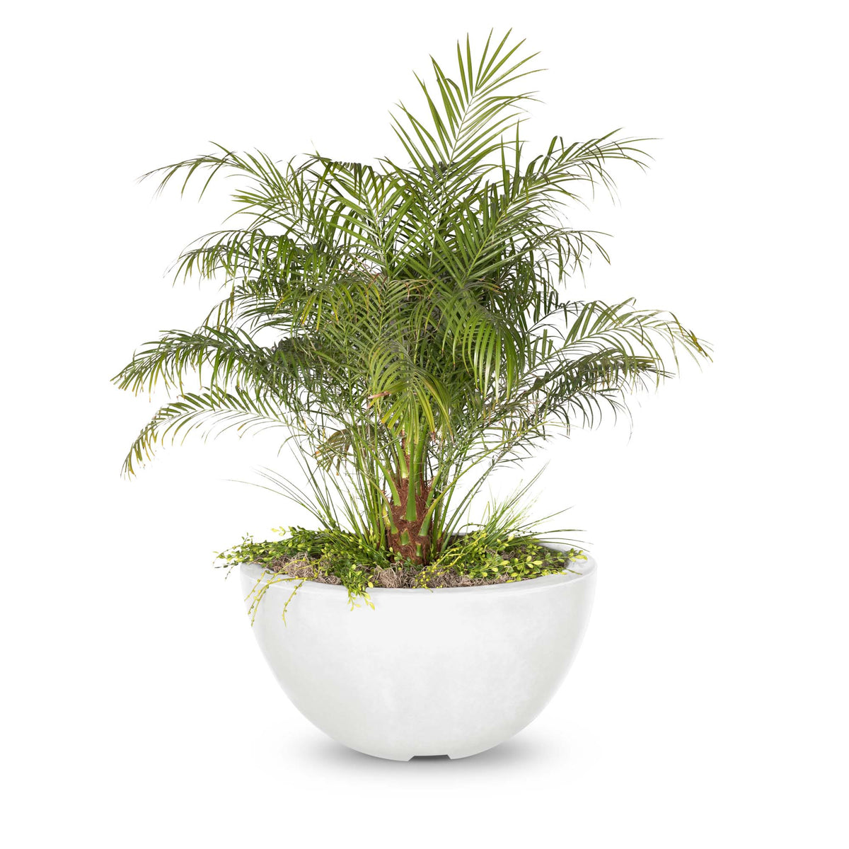 The Outdoor Plus 30&quot; Luna GFRC Planter Bowl