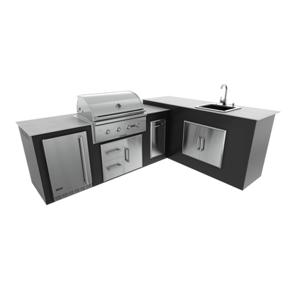 Pitch Black, Drawer Door Storage - Right, 36" Coyote C Series Grill - Liquid Propane, 36" Coyote C Series Grill - Natural Gas