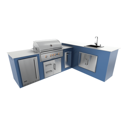 Navy Marine, Drawer Door Storage - Right, 36" Coyote S Series Grill - Liquid Propane, 36" Coyote S Series Grill - Natural Gas