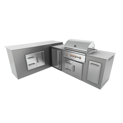 Steel Gray, Drawer Door Storage - Left, 36" Coyote S Series Grill - Liquid Propane, 36" Coyote S Series Grill - Natural Gas