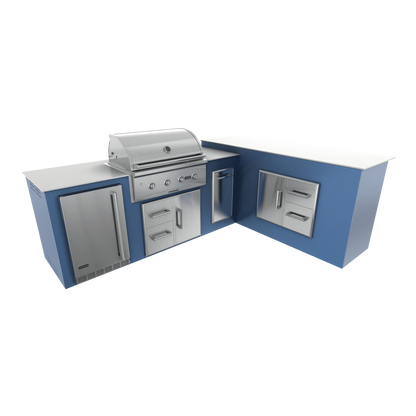Navy Marine, Drawer Door Storage - Right, 36" Coyote C Series Grill - Liquid Propane, 36" Coyote C Series Grill - Natural Gas