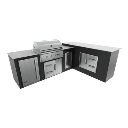 Pitch Black, Drawer Door Storage - Right, 36" Coyote C Series Grill - Liquid Propane, 36" Coyote C Series Grill - Natural Gas