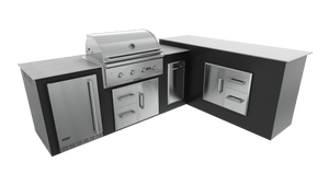 Pitch Black, Drawer Door Storage - Right, 36" Coyote C Series Grill - Liquid Propane, 36" Coyote C Series Grill - Natural Gas