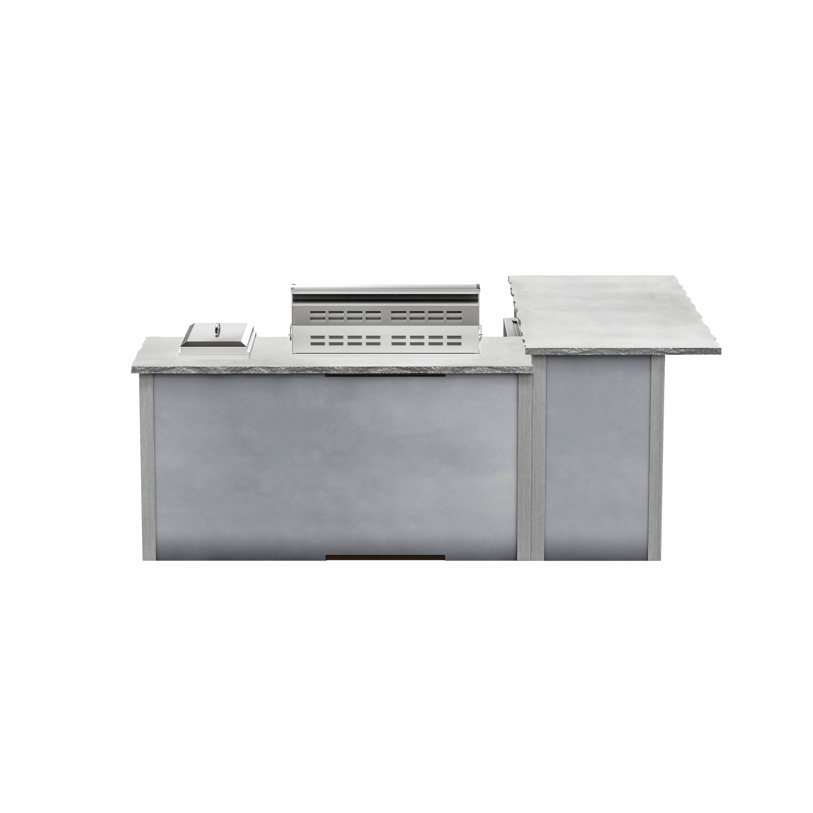 Modern Concrete Gray, Left