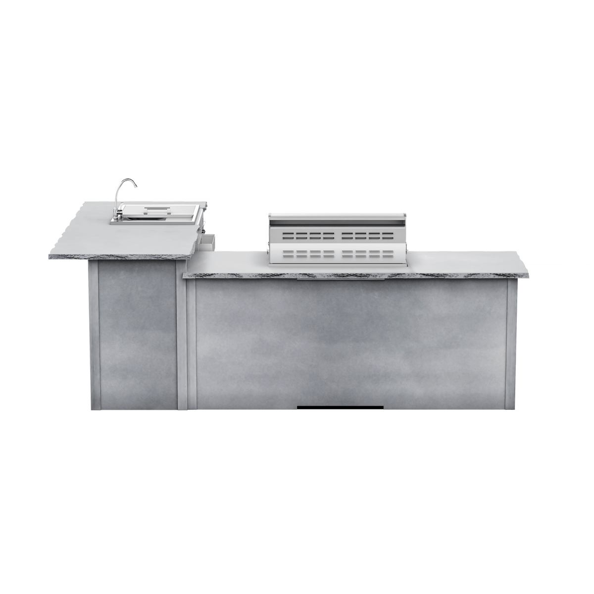 Modern Concrete Gray, Right