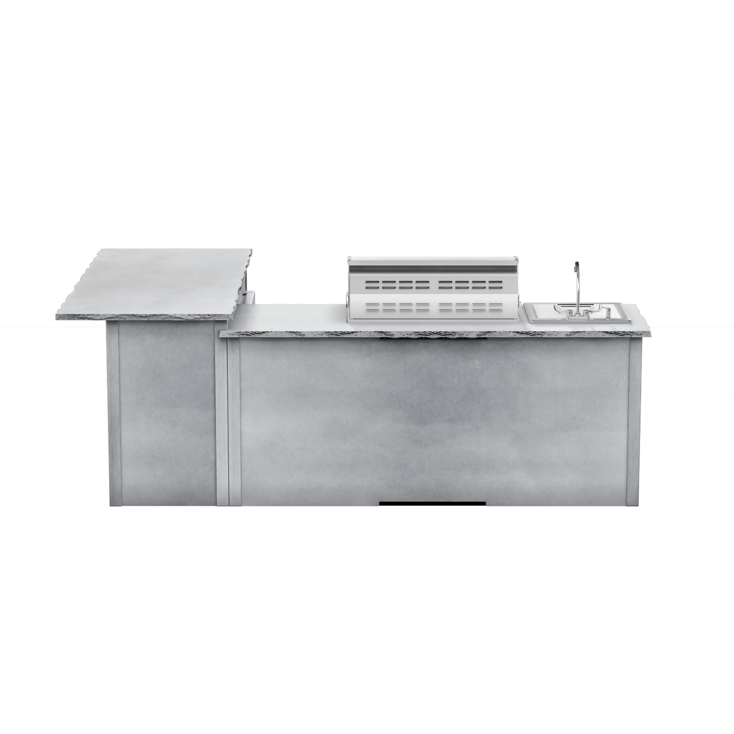 Modern Concrete Gray, Right