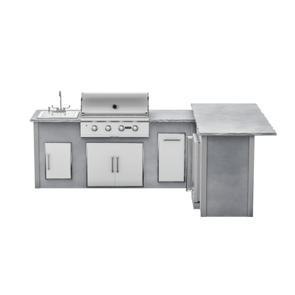 Modern Concrete Gray, Right