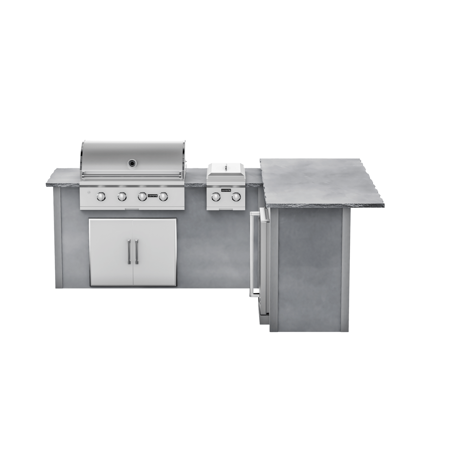 Modern Concrete Gray, Right