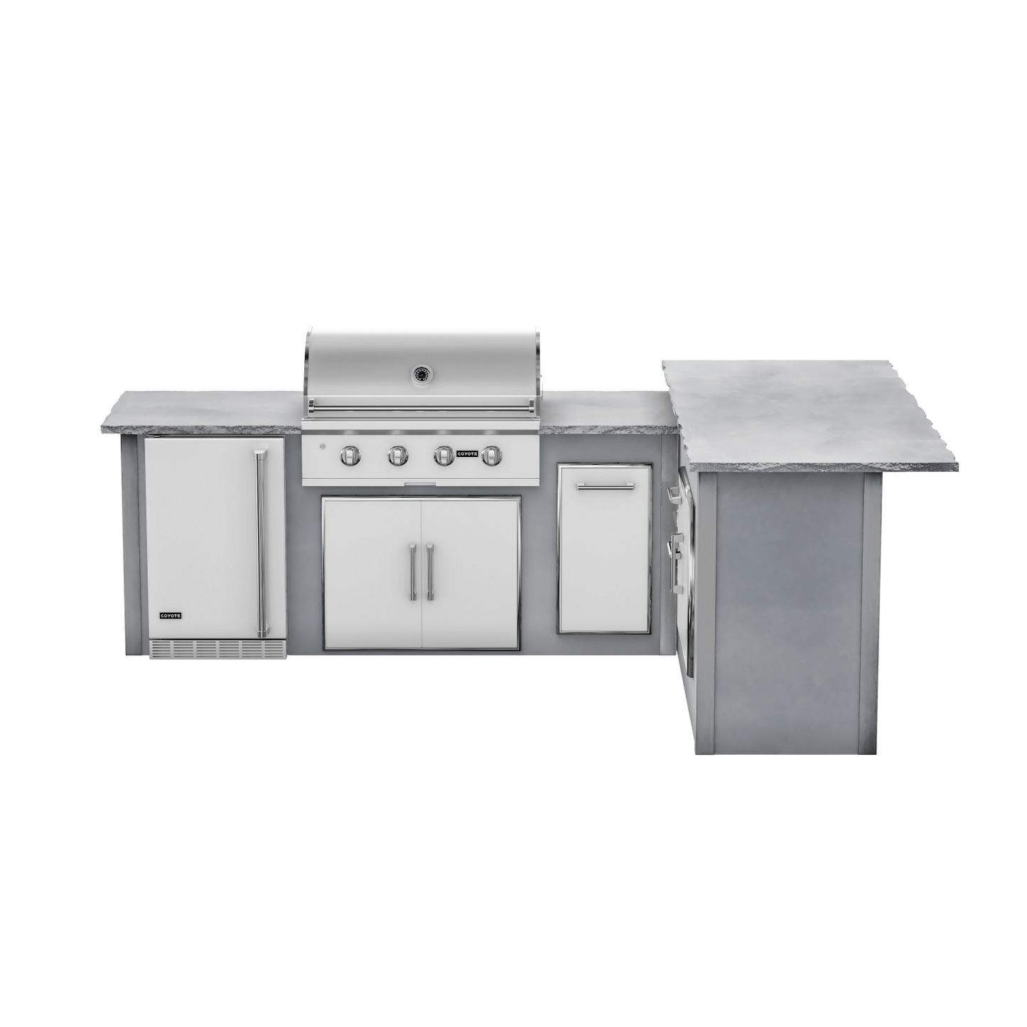 Modern Concrete Gray, Right
