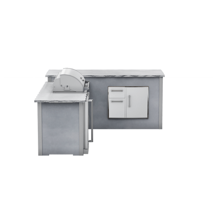 Modern Concrete Gray, Right