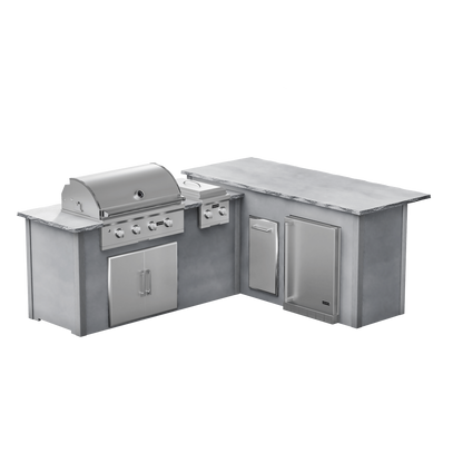 Modern Concrete Gray, Righ