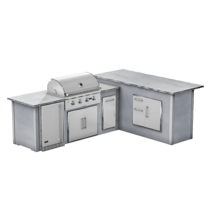 Modern Concrete Gray, Right