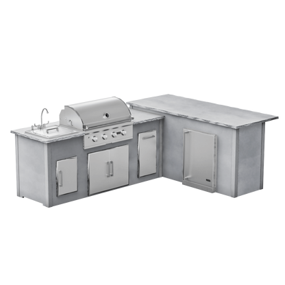 Modern Concrete Gray, Right