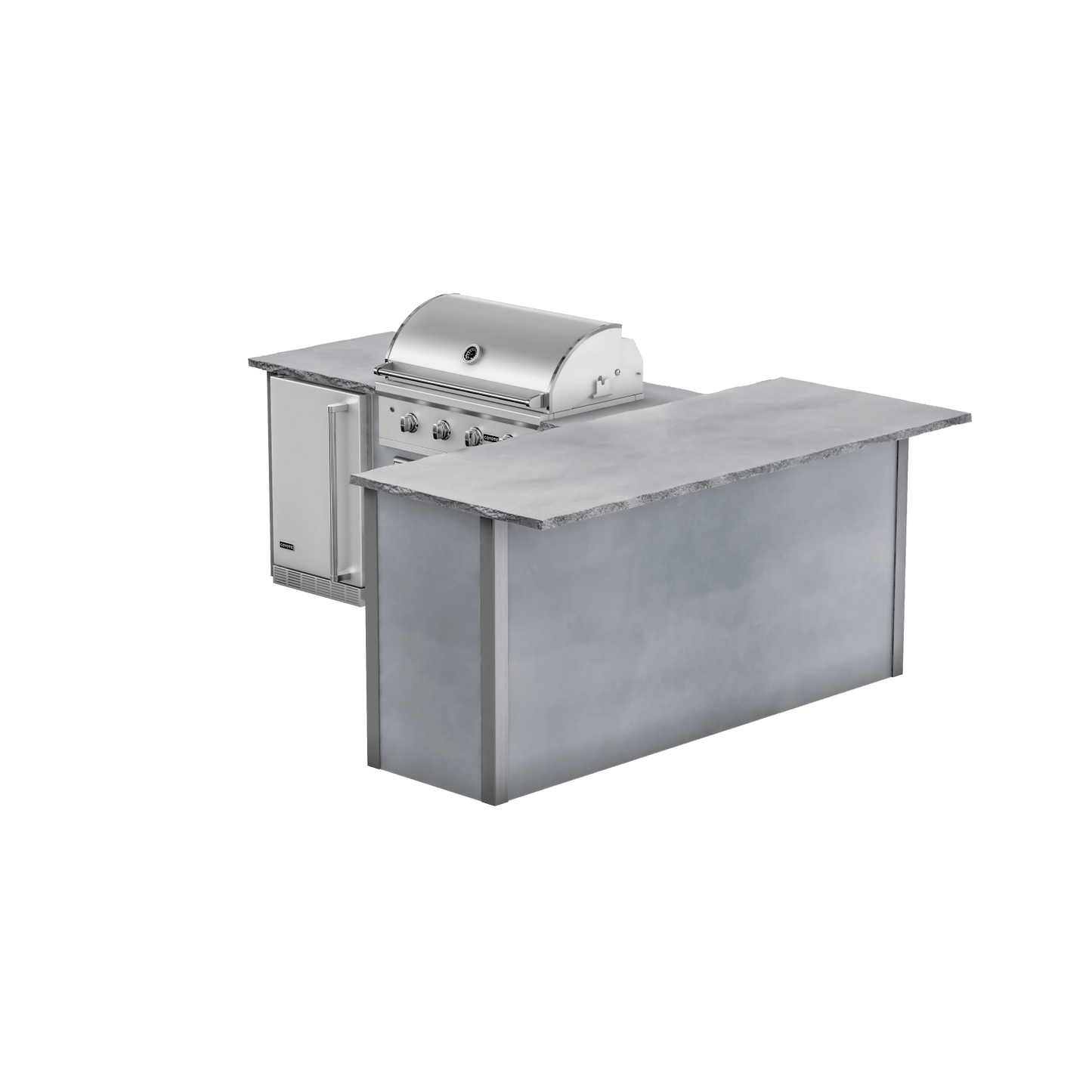 Modern Concrete Gray, Right