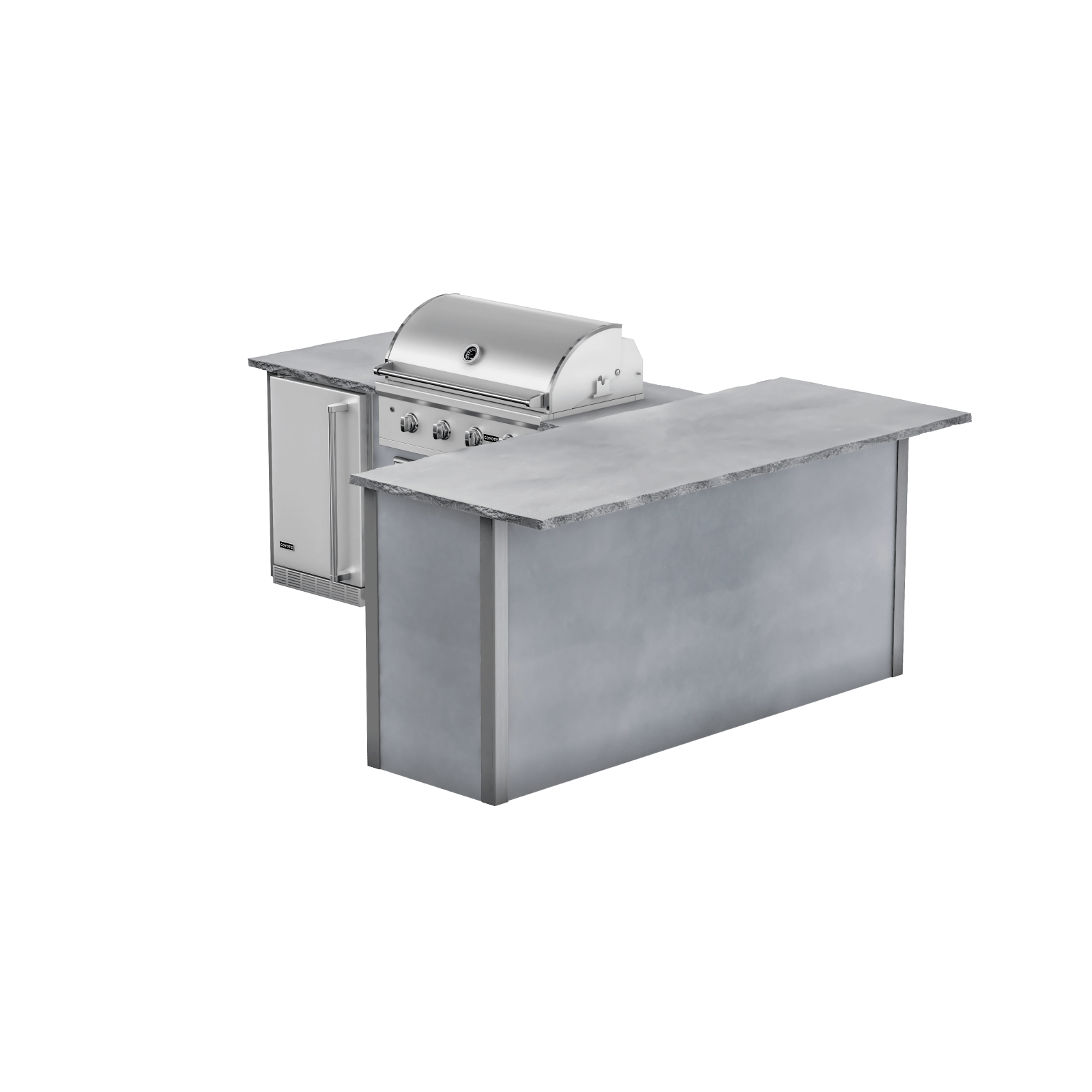 Modern Concrete Gray, Right