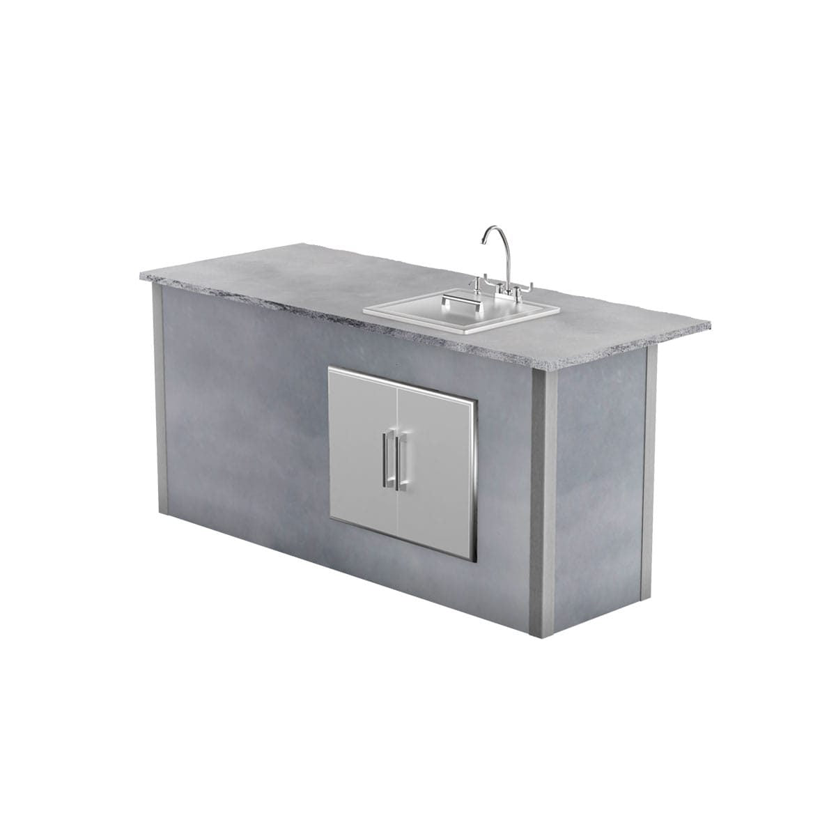 7' Sink Bar - RTA Outdoor Living // BetterPatio.com
