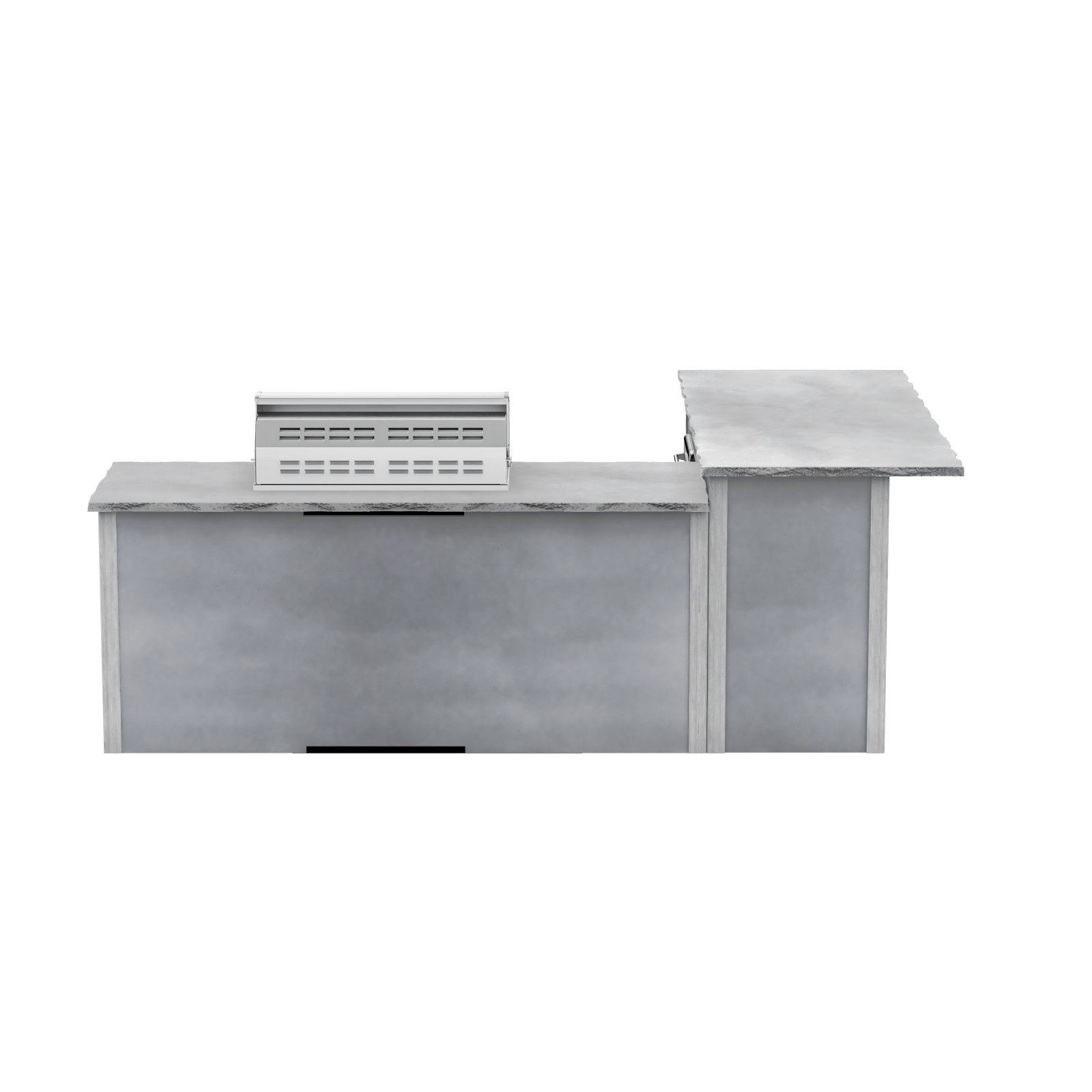 Modern Concrete Gray, Left