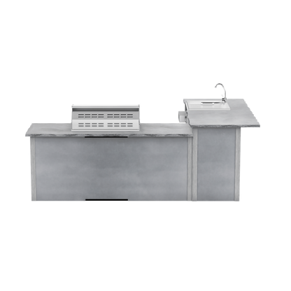Modern Concrete Gray, Left