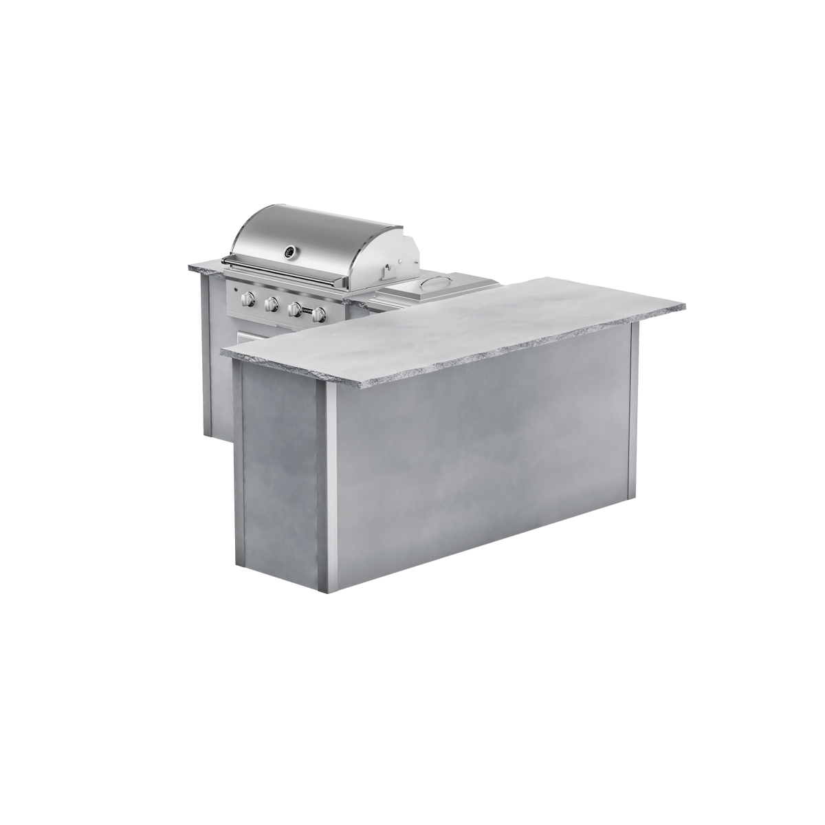 Modern Concrete Gray, Righ