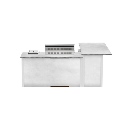 Modern Concrete White, Left