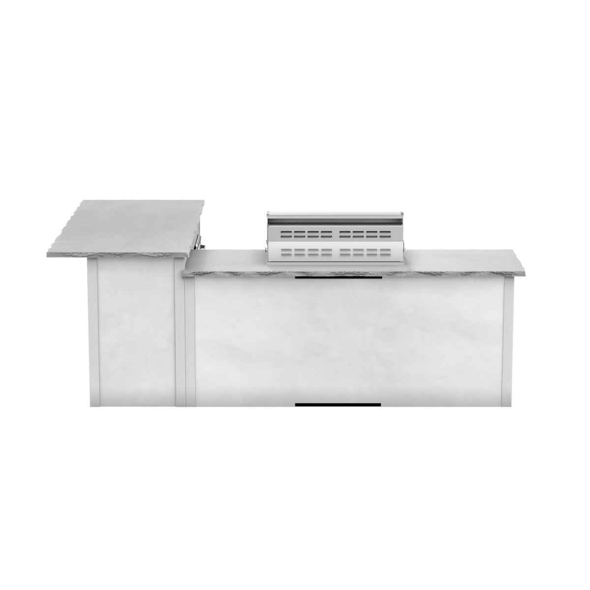 Modern Concrete White, Right