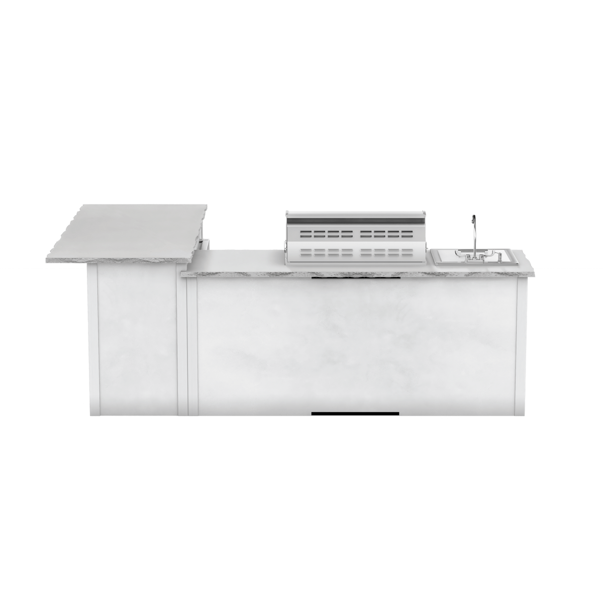 Modern Concrete White, Right