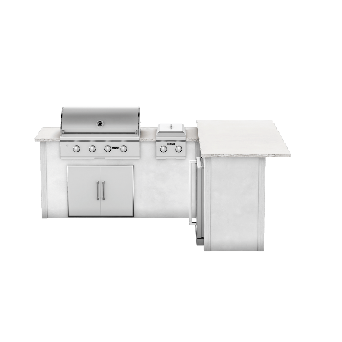 Modern Concrete White, Right
