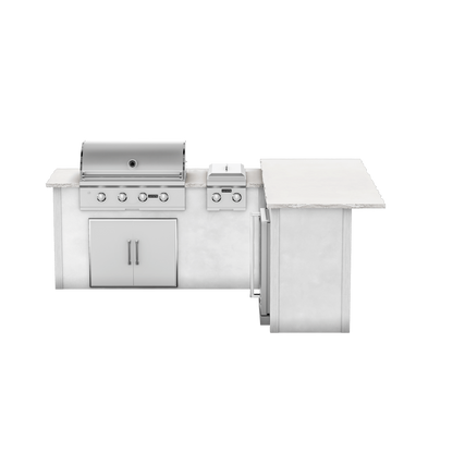Modern Concrete White, Right
