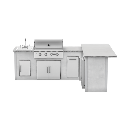 Modern Concrete White, Right
