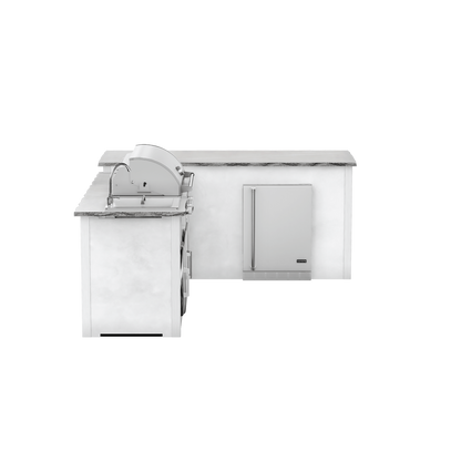 Modern Concrete White, Right