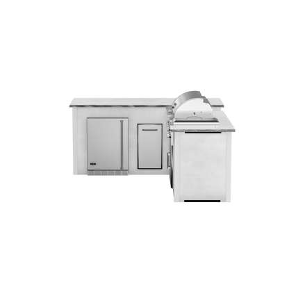 Modern Concrete White, Left