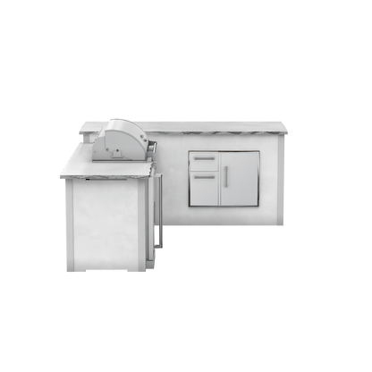 Modern Concrete White, Right