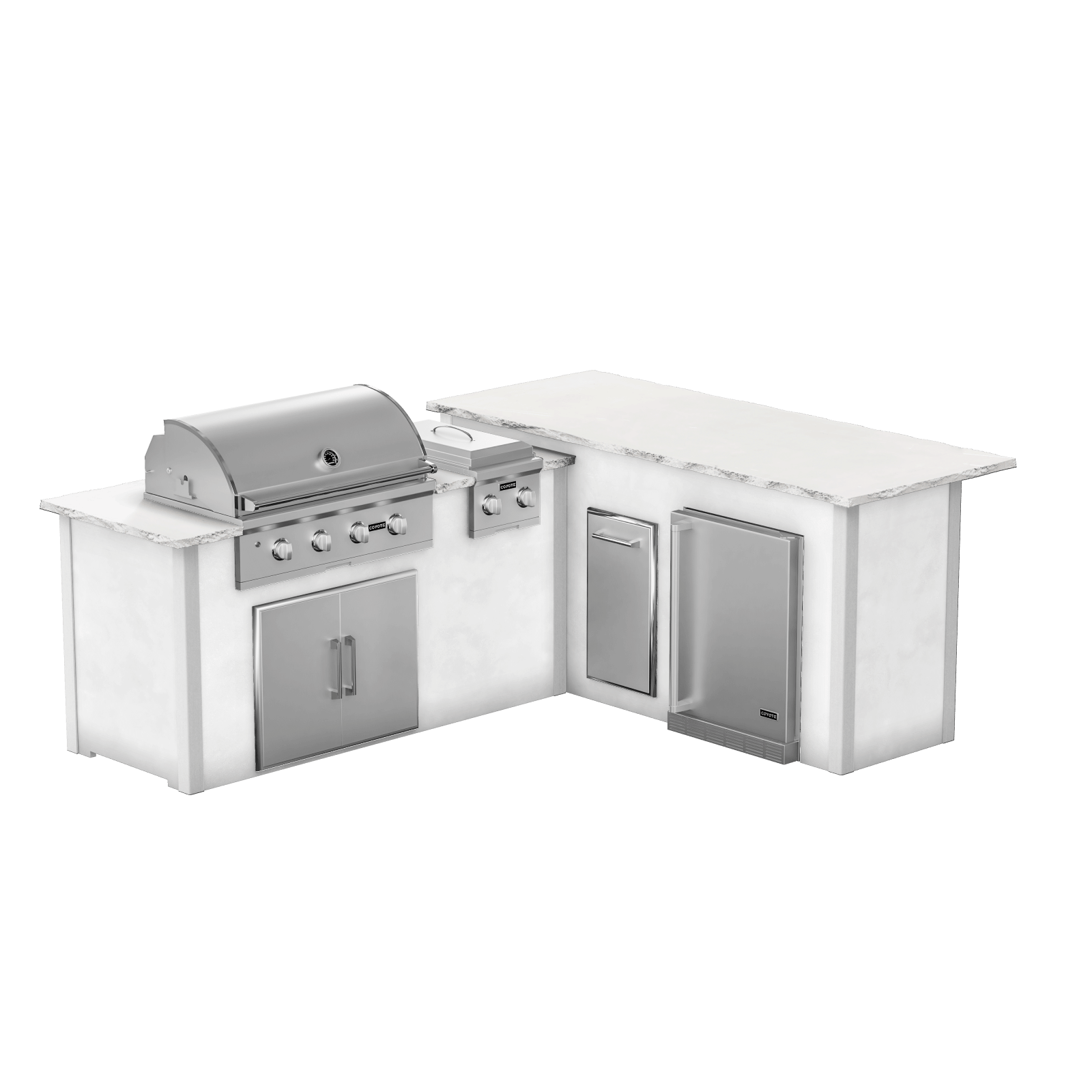 Modern Concrete White, Right