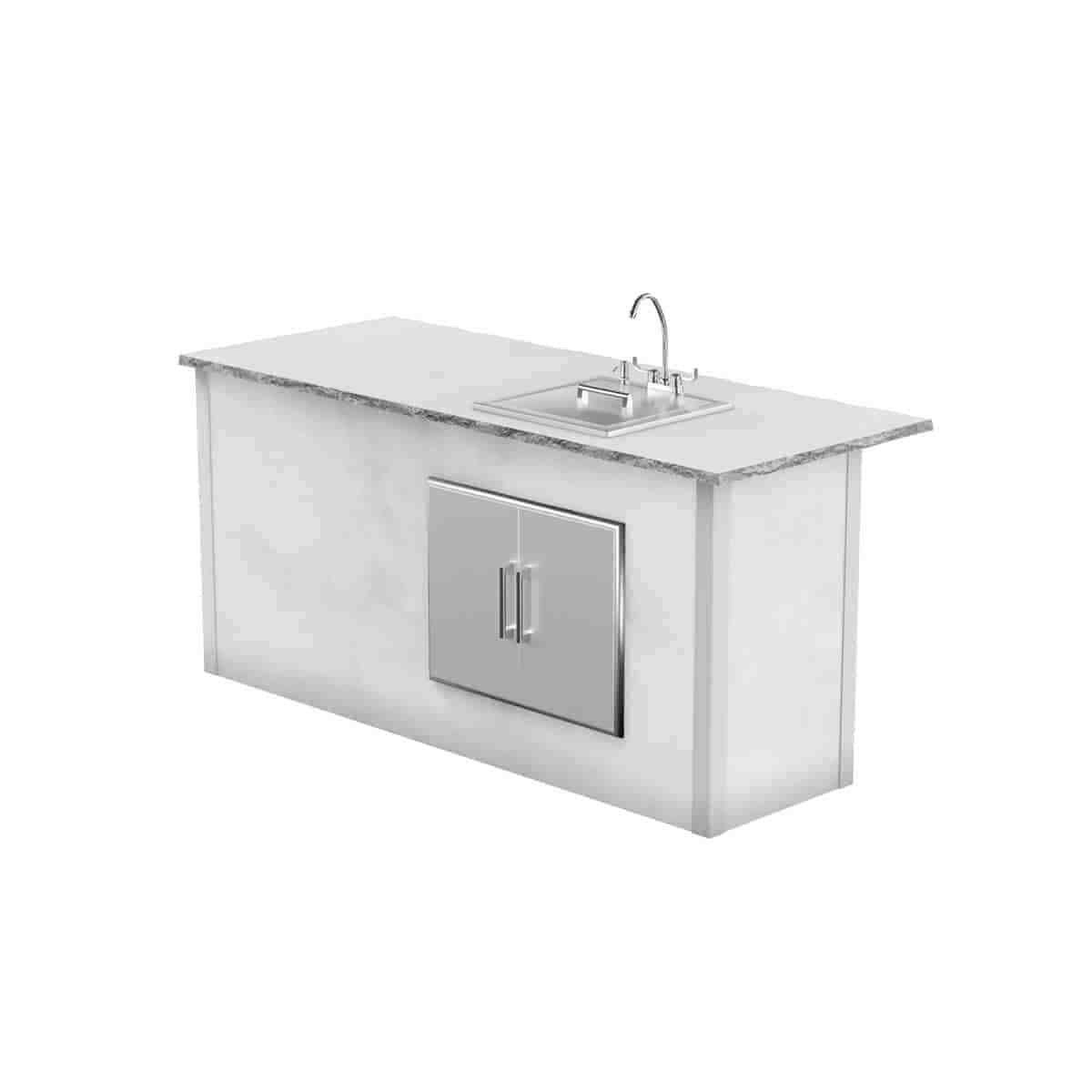 7' Sink Bar - RTA Outdoor Living // BetterPatio.com