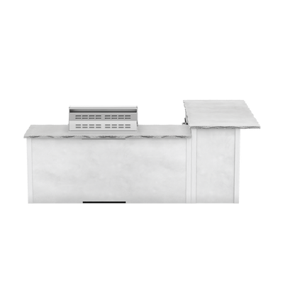 Modern Concrete White, Left